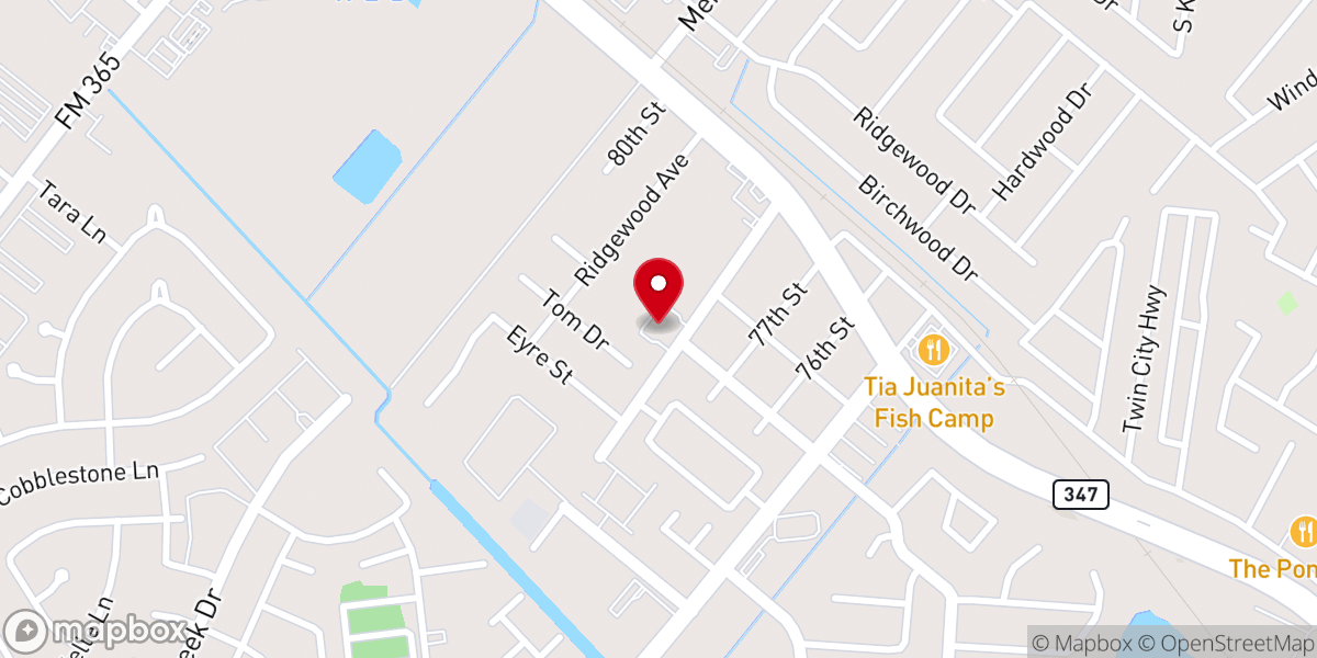 Map showing location of Grace Church of the Nazarene