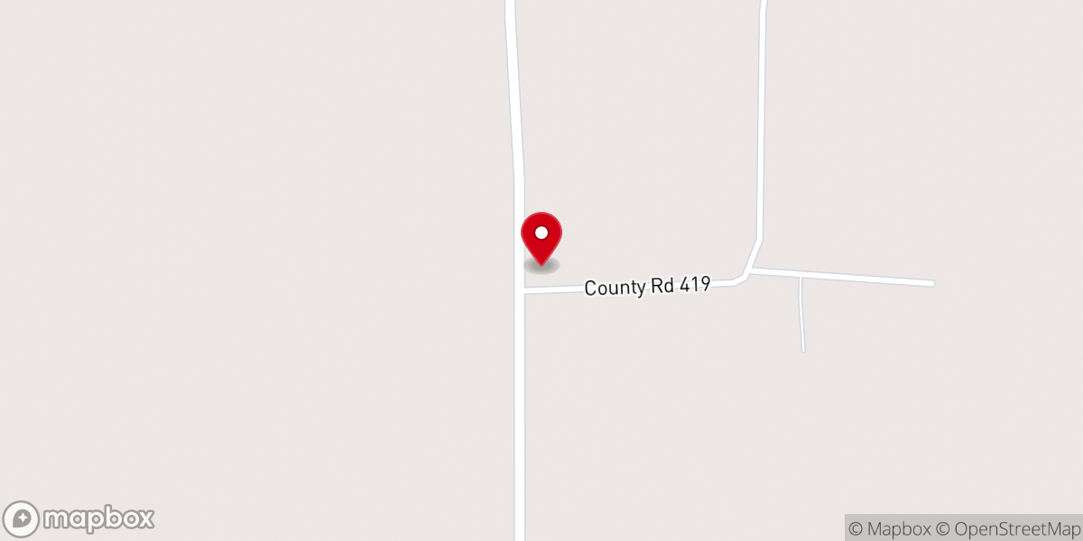 Map showing location of Mt. Pleasant Baptist Church