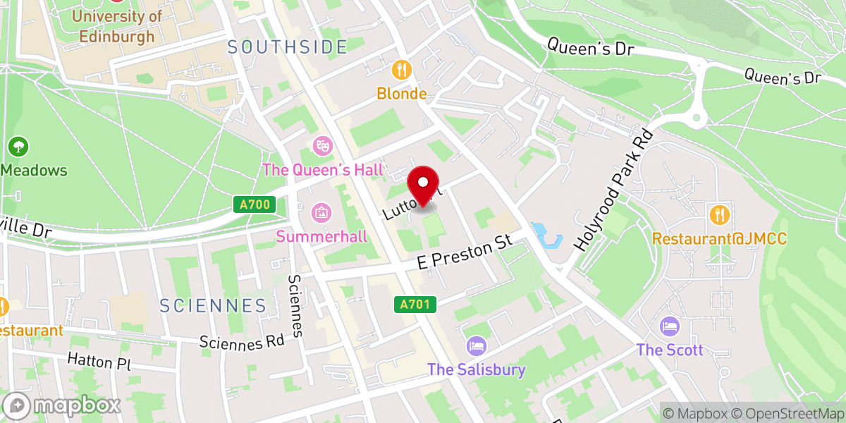 Map showing location of St Peter's Episcopal Church