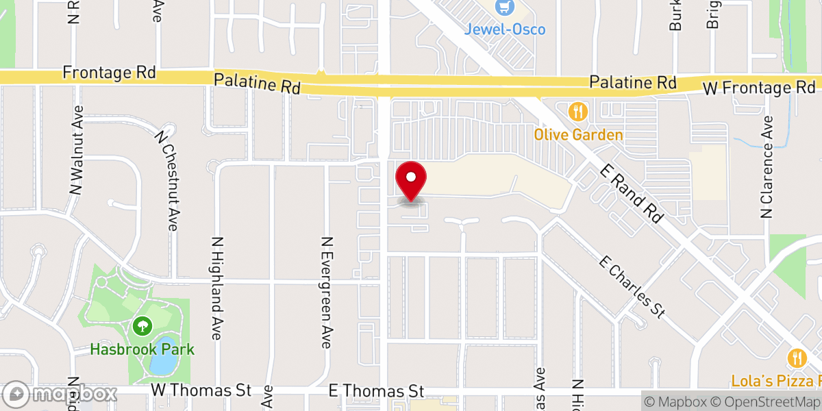 Map showing location of Steeple Counseling