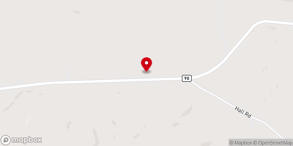 Map showing location of Calvary Missionary Baptist Church