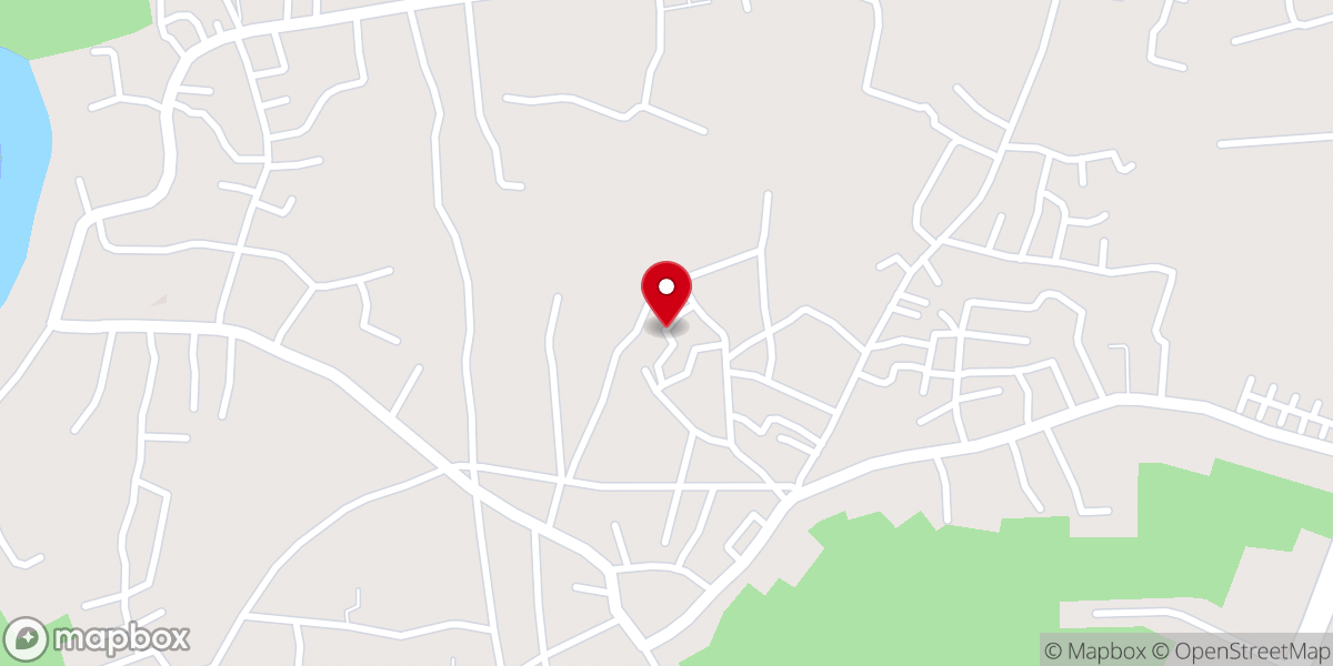 Map showing location of Christ Delegate Church