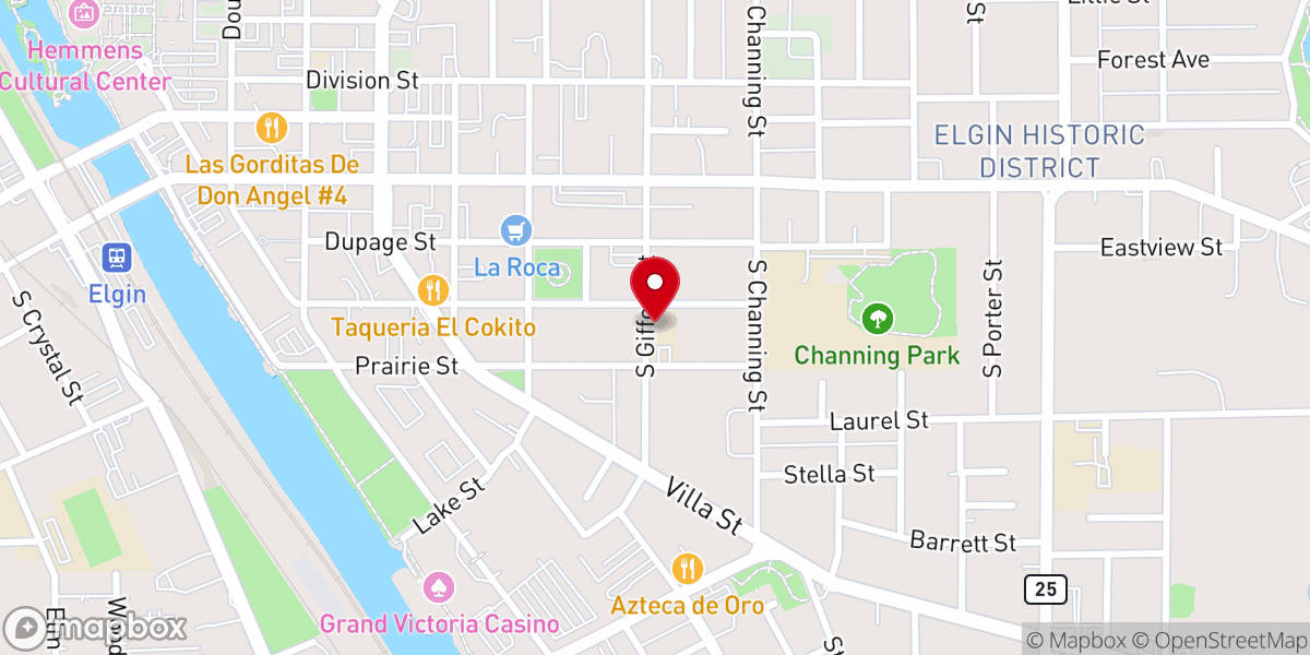 Map showing location of St Mary Catholic School