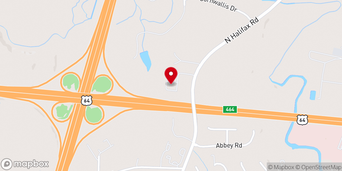 Map showing location of Legacy Church