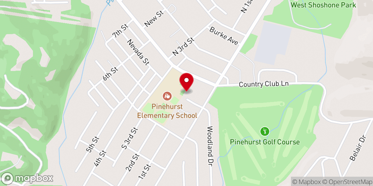 Map showing location of Pinehurst Kingston Lions Club