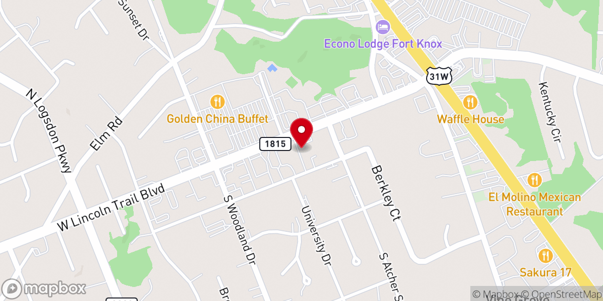 Map showing location of Ignited Faith Church