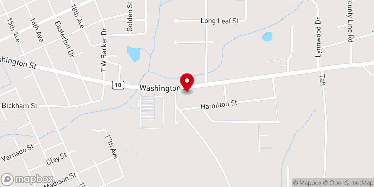 Map showing location of CORNERSTONE CHURCH OF FRANKLINTON