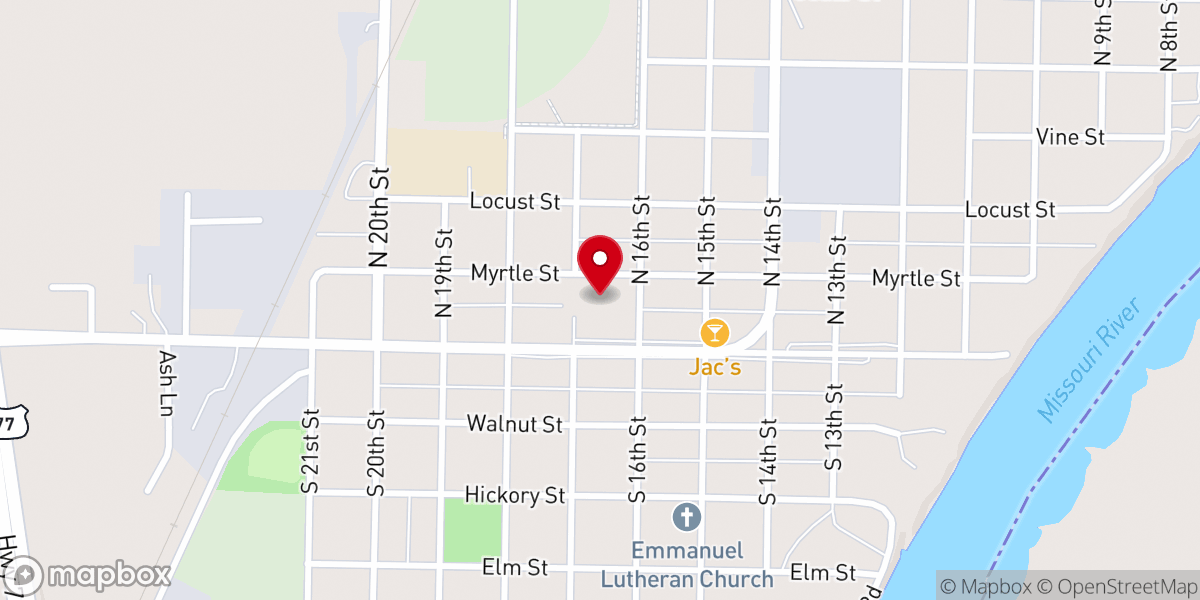 Map showing location of Dakota County Community Correct