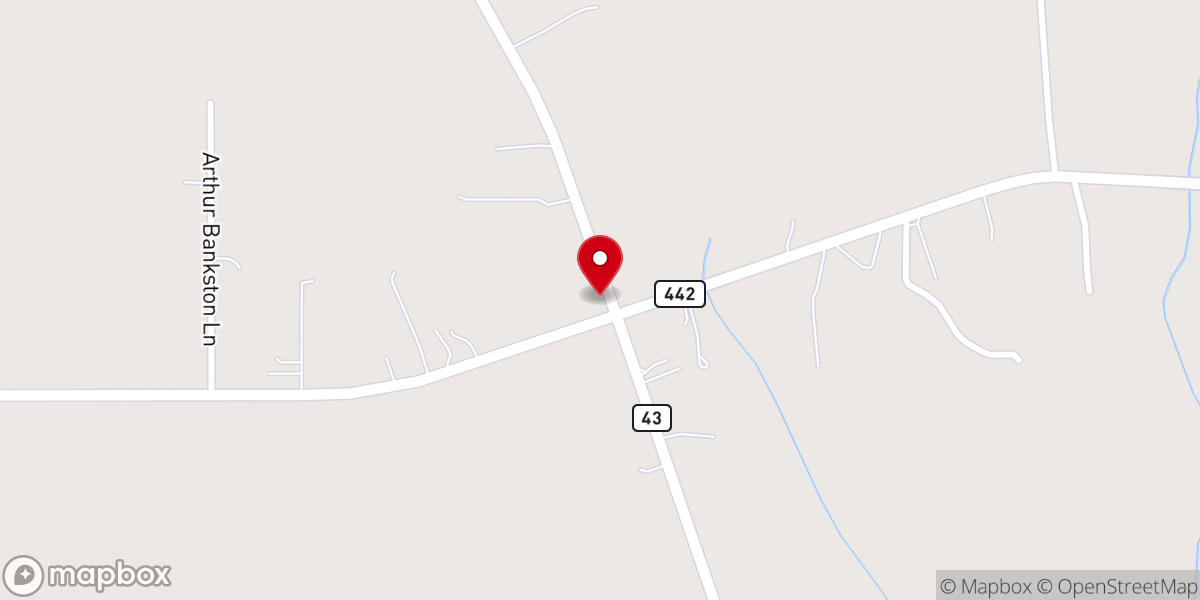 Map showing location of Bethel Worship Centre