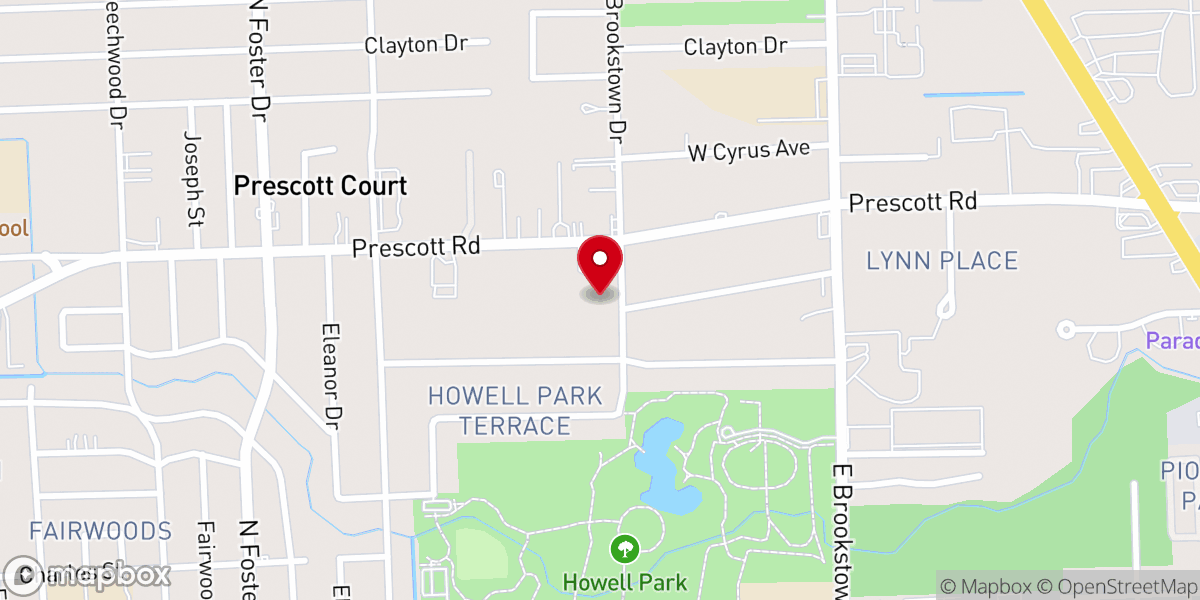 Map showing location of The Salvation Army Church and Community Center