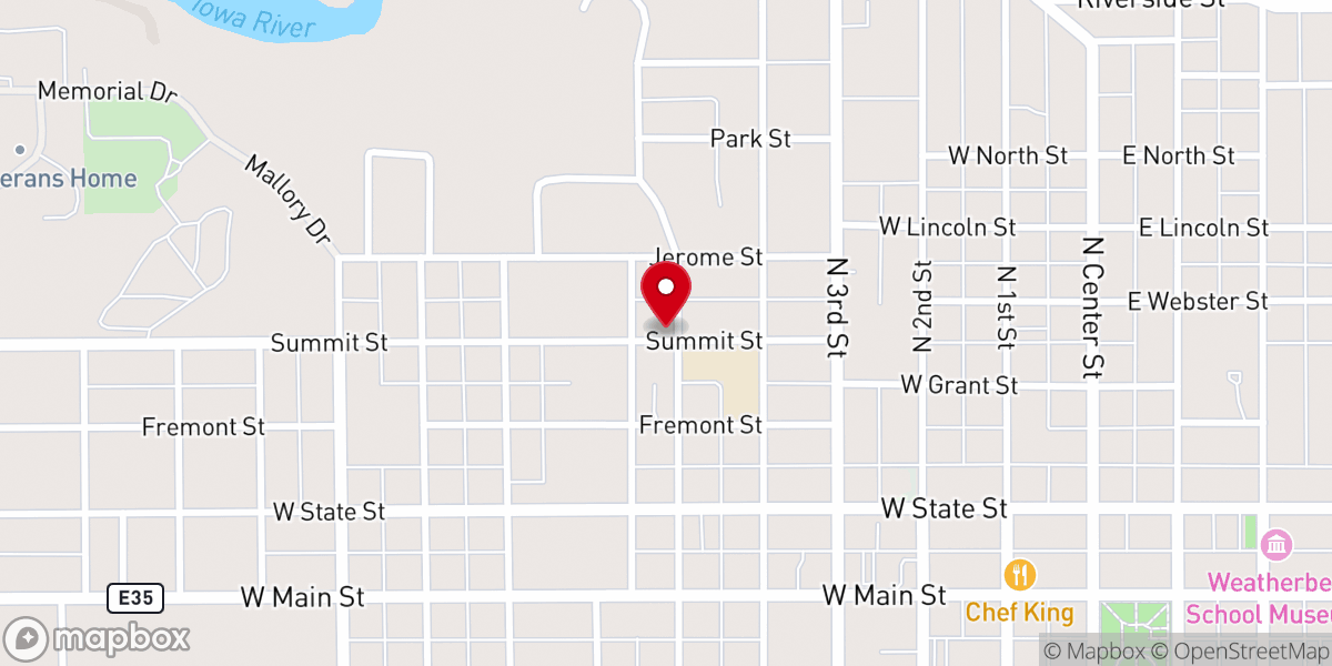 Map showing location of Reorganized Church of Jesus