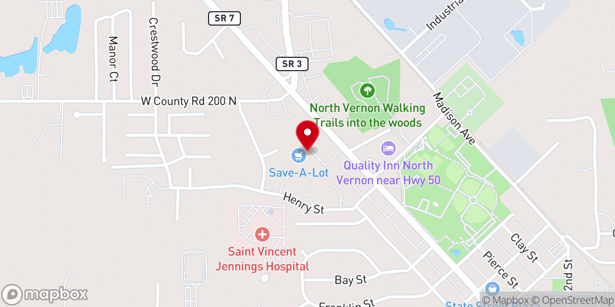 Map showing location of Emmanuel Church