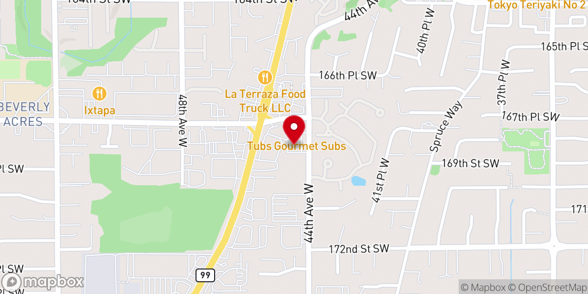 Map showing location of Calvary Tabernacle United Pentecostal Church