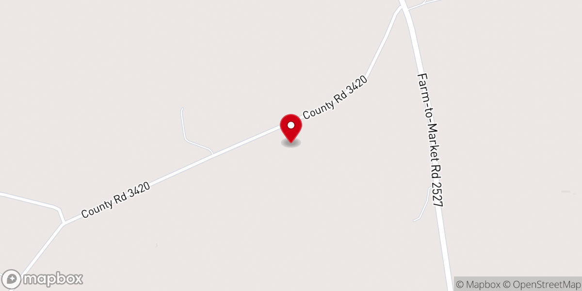 Map showing location of School Creek Baptist Church