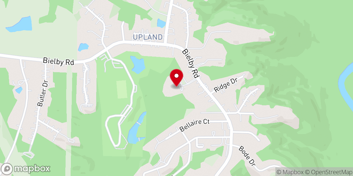 Map showing location of Community Fellowship Church