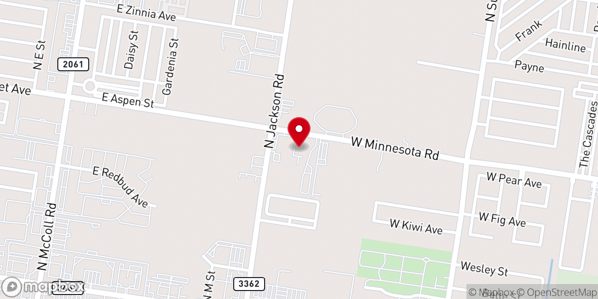 Map showing location of Iglesia Viva Global