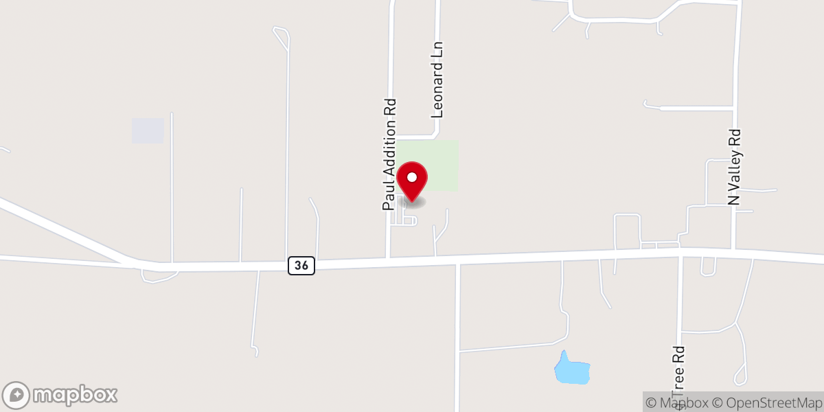 Map showing location of Christ Church of Searcy