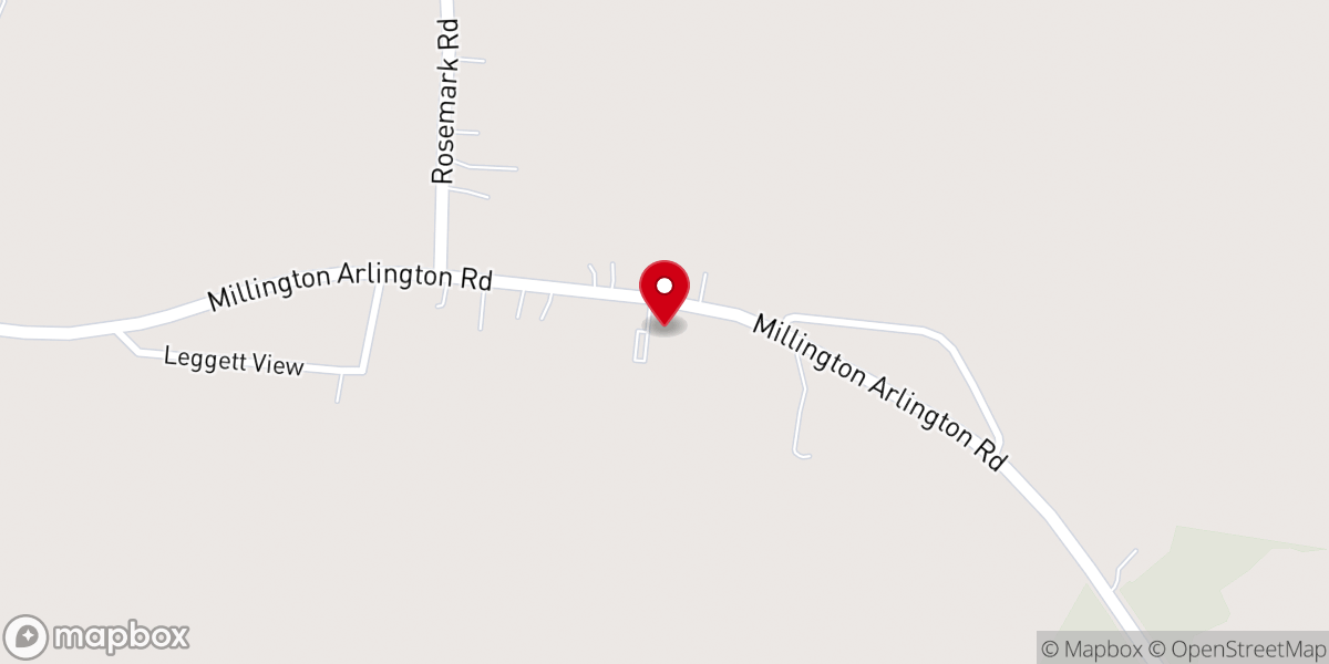 Map showing location of Rosemark Ministries COGIC