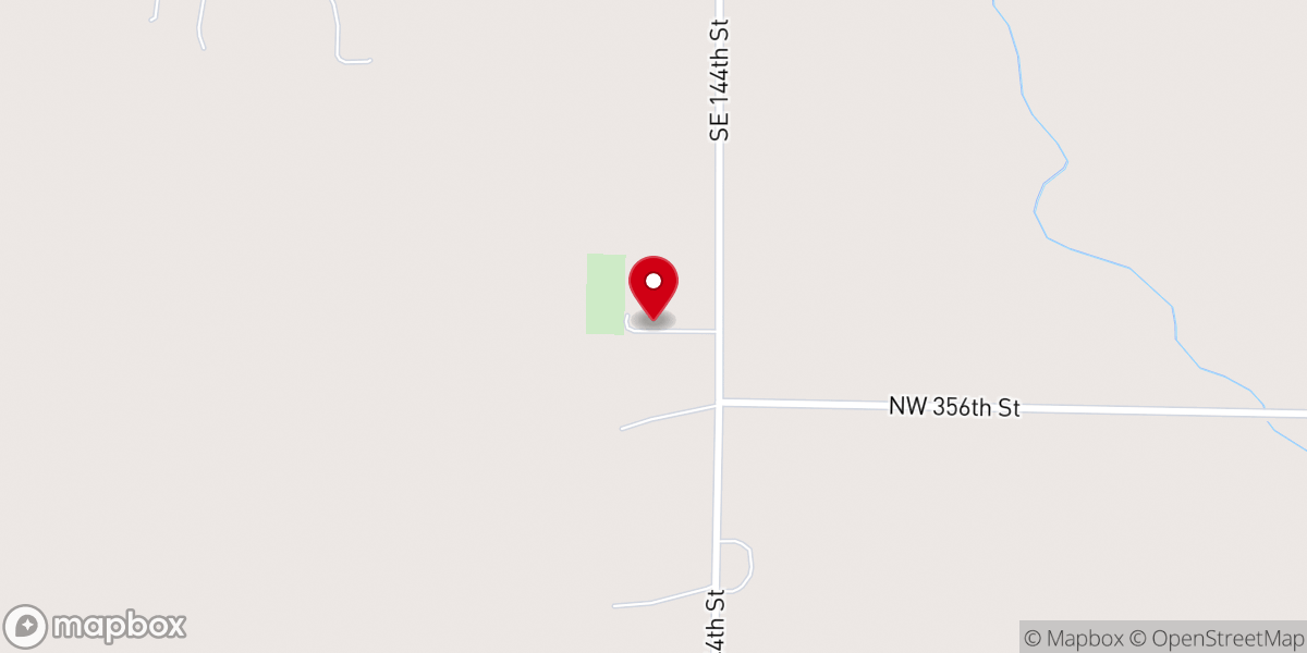 Map showing location of Freeman Chapel