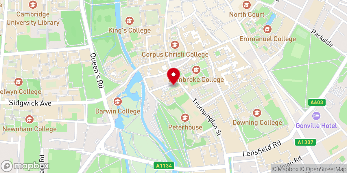 Map showing location of Little St Mary's Church