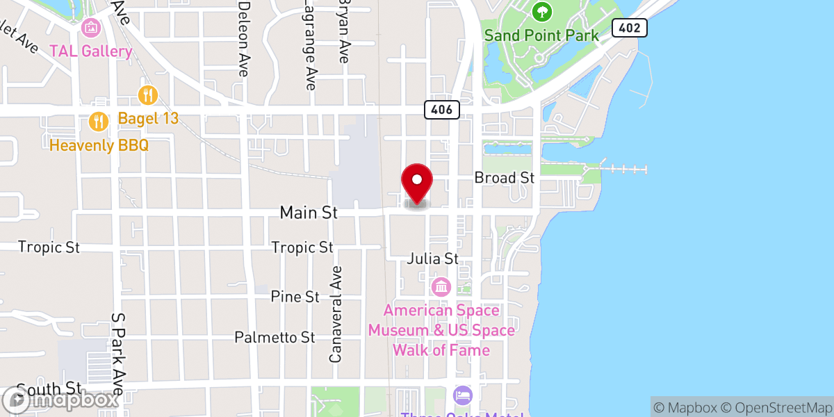Map showing location of Church Of Tomorrow