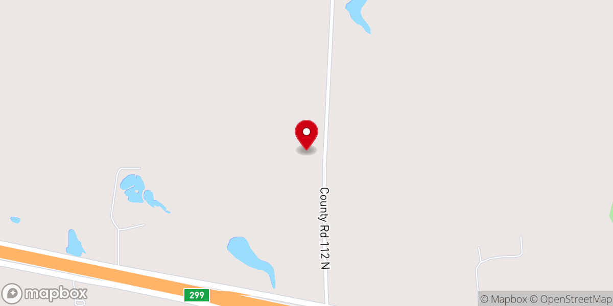 Map showing location of Cowboy Heritage Church