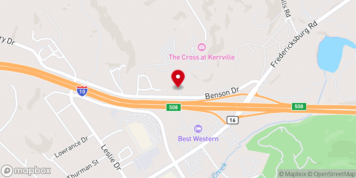 Map showing location of The Coming King Sculpture Prayer Gardens