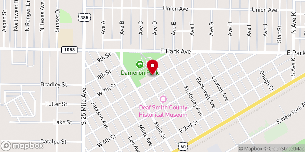 Map showing location of The Church of God of the FirstBorn