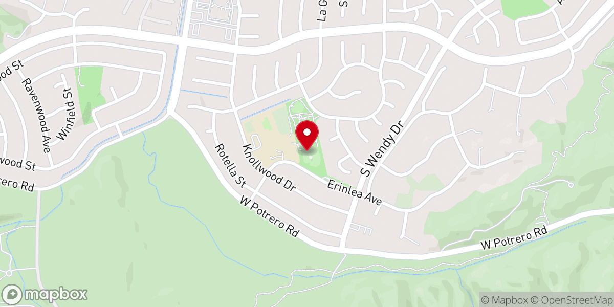 Map showing location of Banyan Park