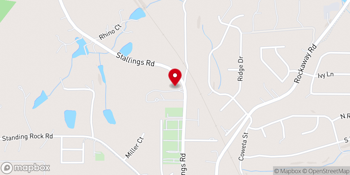Map showing location of A Better Way Ministries