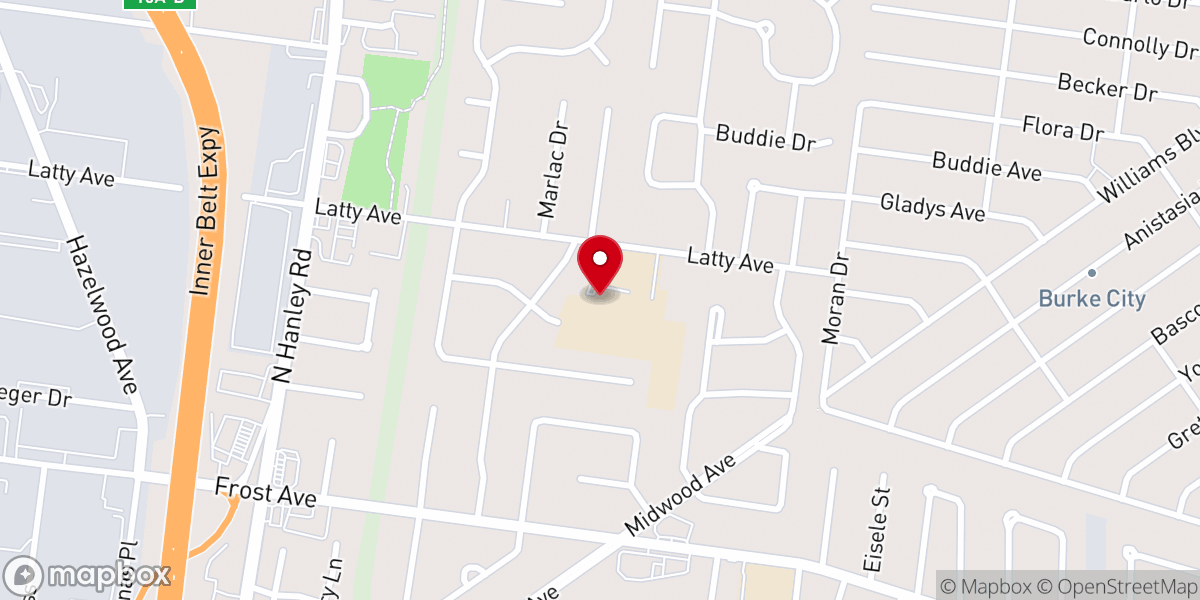 Map showing location of Restoration House Community Church
