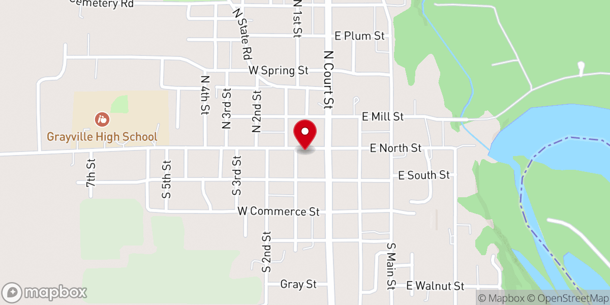 Map showing location of First United Methodist Church