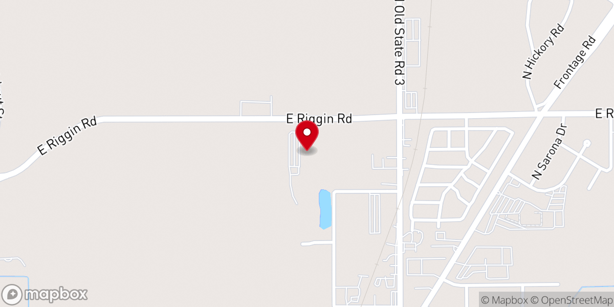 Map showing location of NorthPoint Church