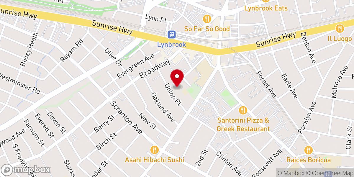 Map showing location of St. Mary's Jacobite Syrian Orthodox Church (Malankara)