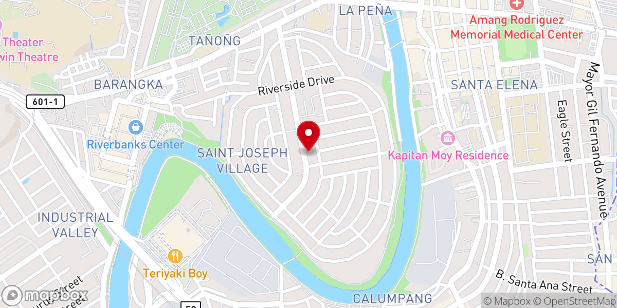 Map showing location of The Church of Jesus Christ of Latter-day Saints