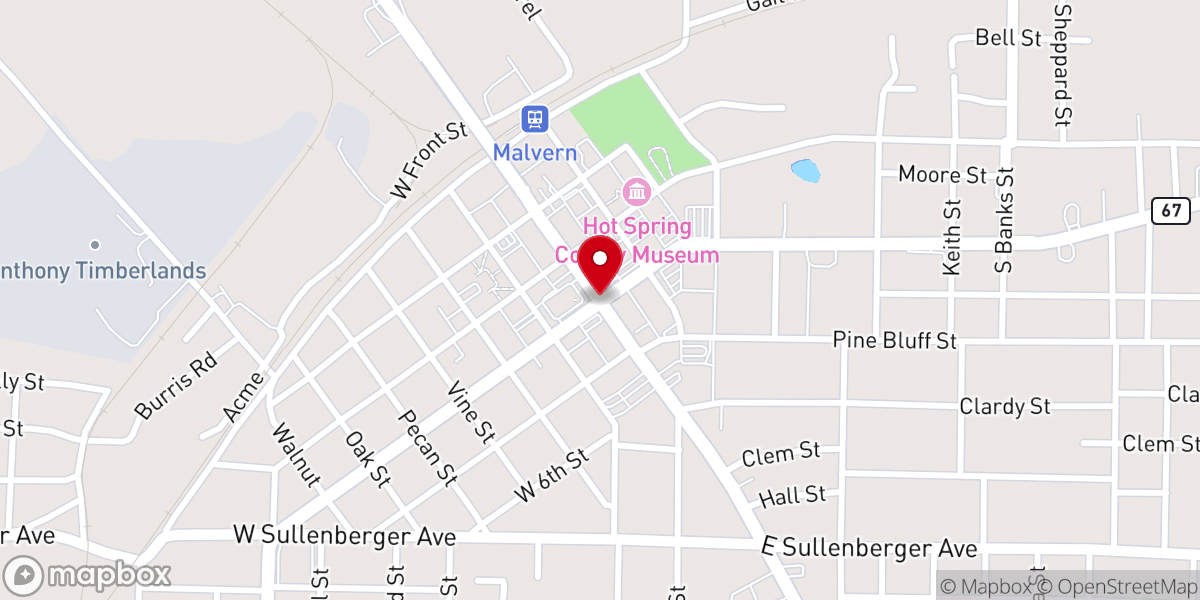 Map showing location of Gods word in Action