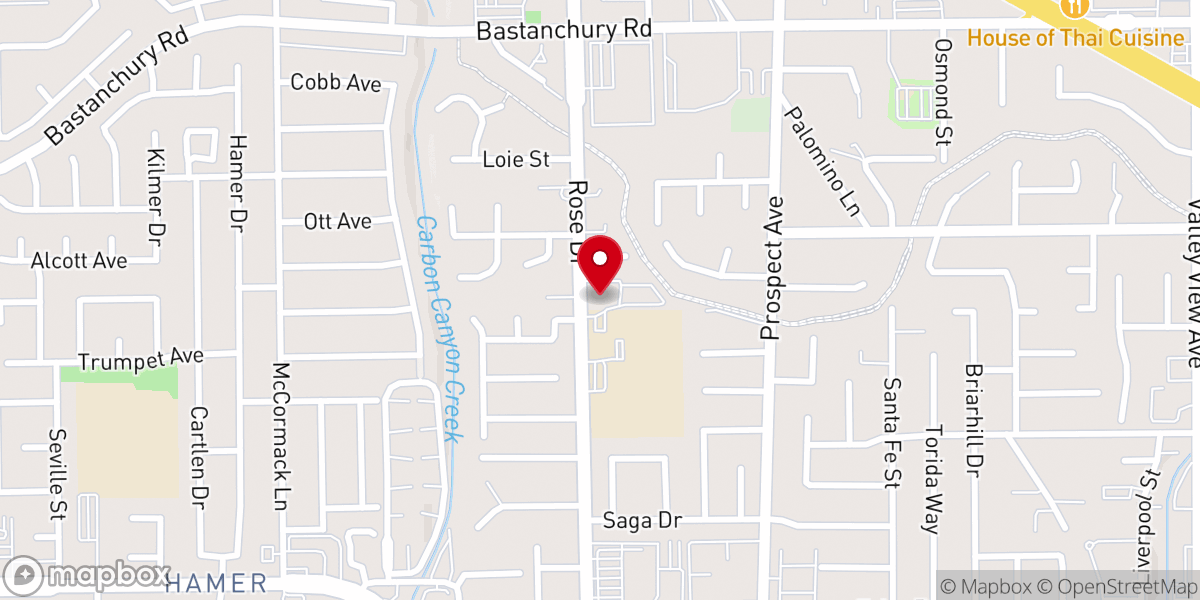 Map showing location of Agape Church