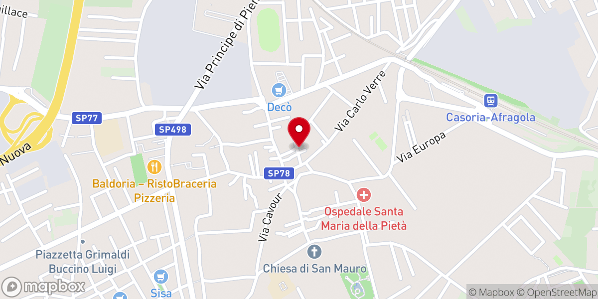 Map showing location of Oratorio Santa Maria Delle Grazie