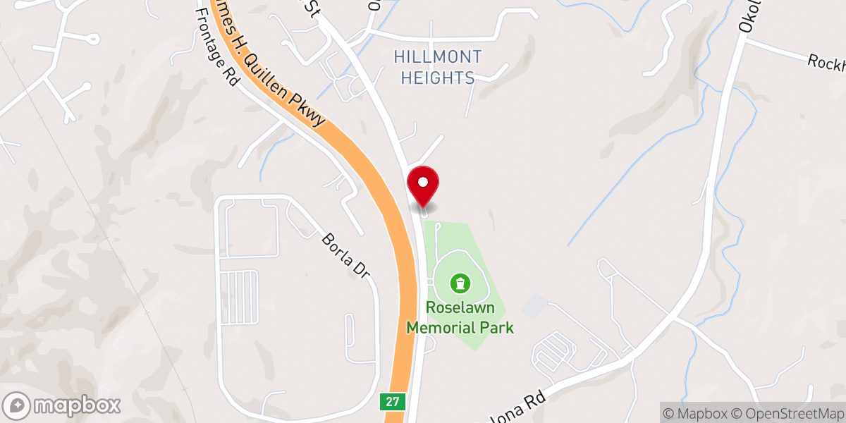 Map showing location of N G Taylor Memorial Church