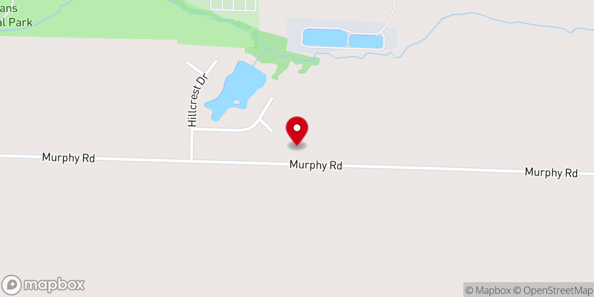 Map showing location of First Baptist Church