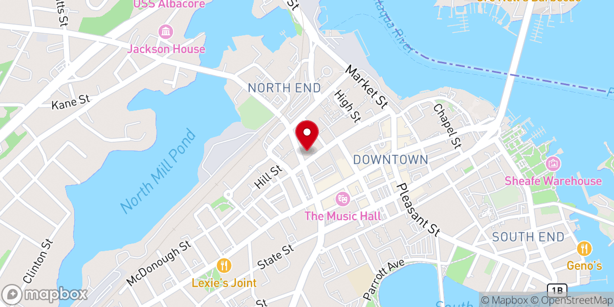 Map showing location of Fred C. Church, Inc.