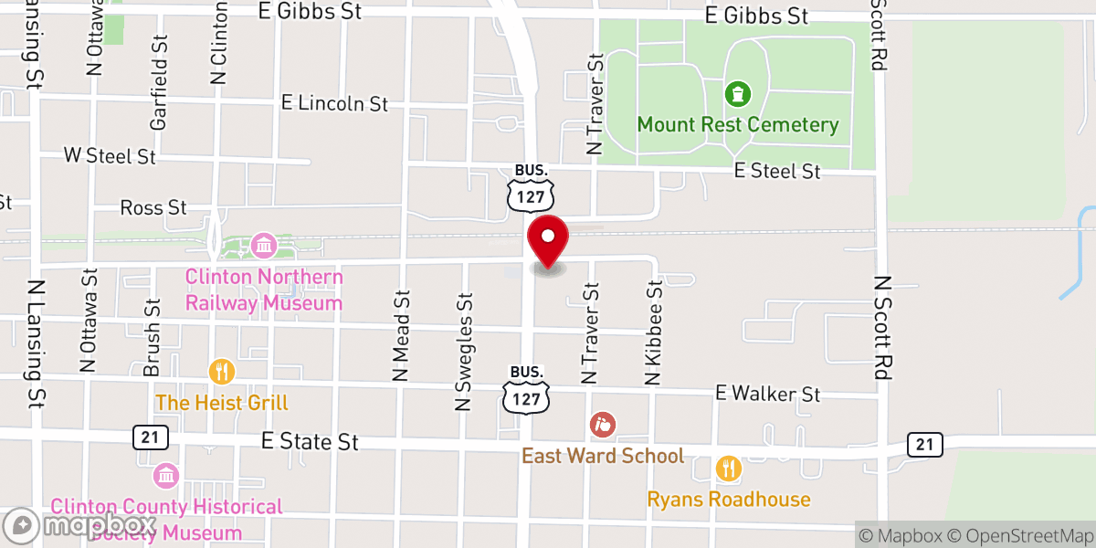 Map showing location of Community of Christ
