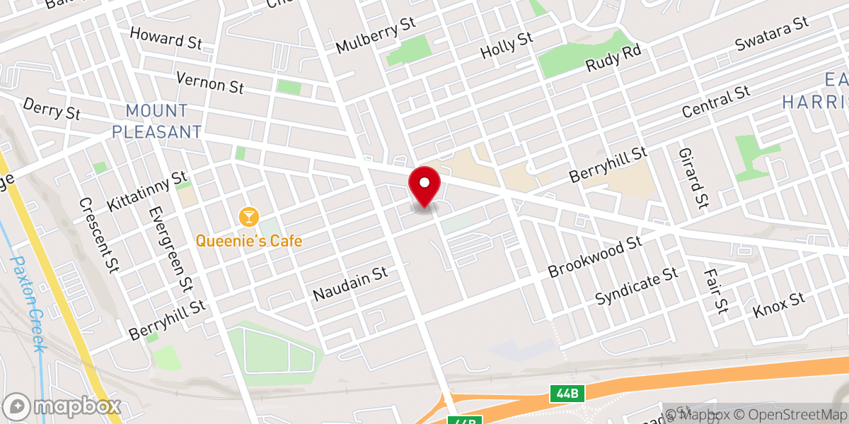 Map showing location of Covenant Community Church