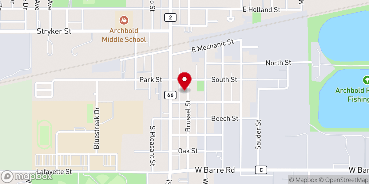 Map showing location of Templo El Faro (Lighthouse Church)