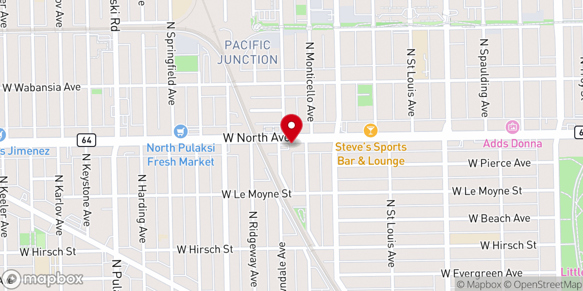 Map showing location of Maternity B.V.M Catholic Church (San Jose Sanchez Del Rio Parish)