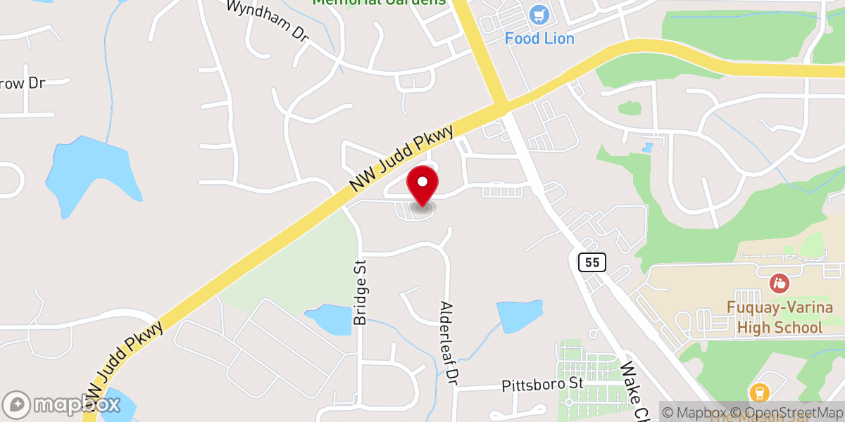 Map showing location of Miracle Temple Pentecostal Holiness Church