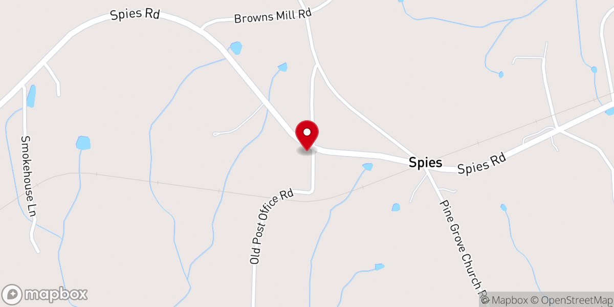 Map showing location of Sovereign Grace Church