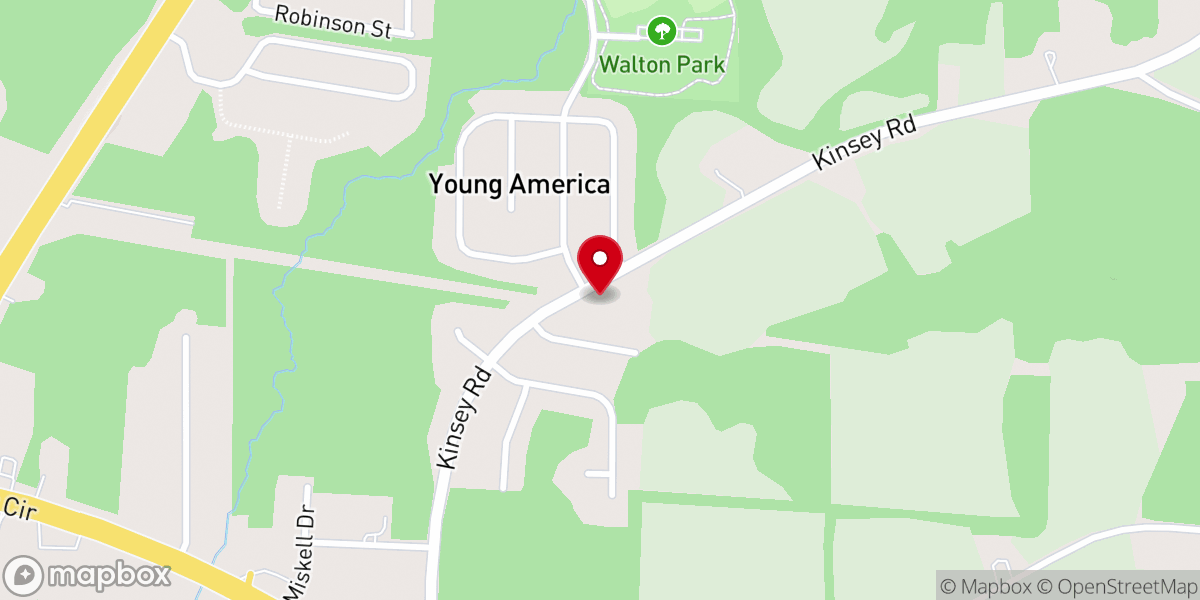 Map showing location of Greater Eternal Light Church