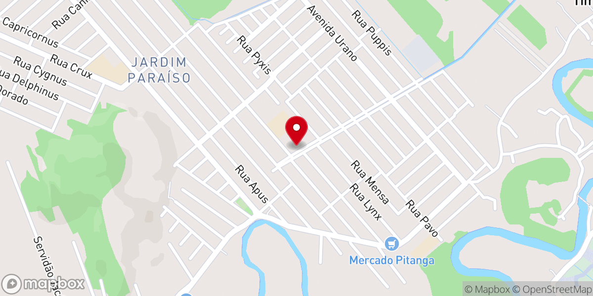 Map showing location of Igreja São Domingos Sávio