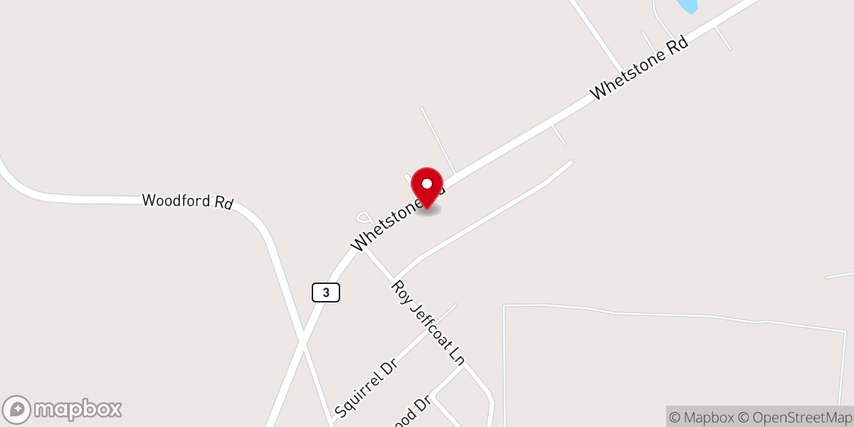 Map showing location of New Life Ministries